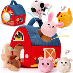 Hahaland Farm Animals Sensory Set – Baby Toy 6–12 Months